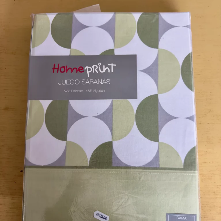 Juego de sabana de 135- fondo verde