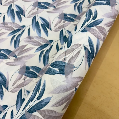 Tela de loneta / Tela para cortina. Estampado floral