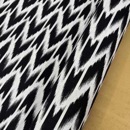 Loneta para cortina y tapicería- blanco y negro