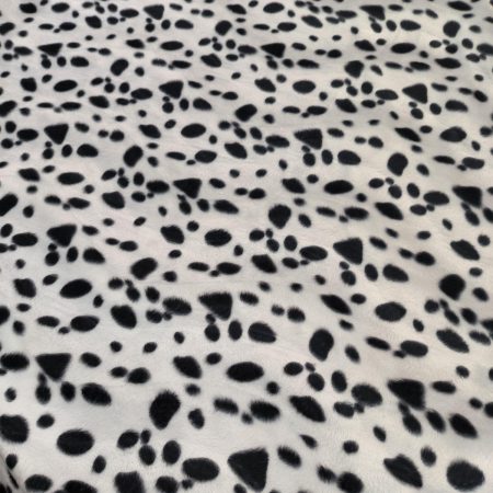 TELA FLOCADA ANIMAL PRINT - DÁLMATA